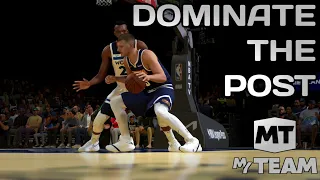 POST MOVES TUTORIAL 🔥 | NBA 2K24 MYTEAM MOBILE