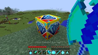 Diamond Lucky Block MOD in Minecraft