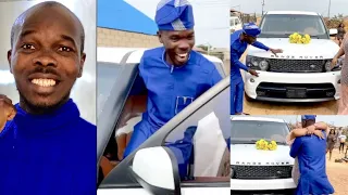 Yoruba Actor Ijebuu Burst Into Tears As Biodun Okeowo Surprise Him With A New Range Rover?