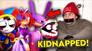 I WAS KIDNAPPED BY THE AMAZING DIGITAL CIRCUS IN REAL LIFE!! (PLEASE HELP ME)