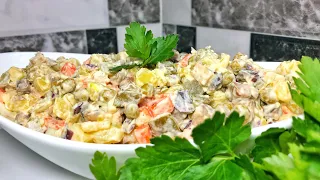 Rețetă de post! Cum să faci salata preferată în post! Salată olivier de post! Olesea Slavinski