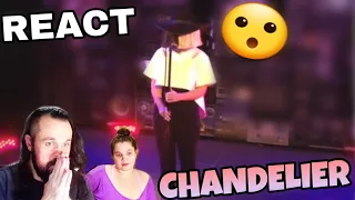 REAGINDO: SIA - CHANDELIER (LIVE REACT)