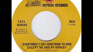 Fats Domino - Everybody's Got Something To Hide Except Me And My Monkey - December 1968
