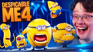 DESPICABLE ME 4 Japanese Trailer REACTION!