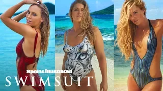 Ronda Rousey, Caroline Wozniacki & More In Nothing But Paint | On Set | Sports Illustrated Swimsuit