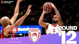 Olympiacos gets first road win! | Round 12, Highlights | Turkish Airlines EuroLeague