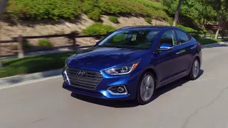 2019 Hyundai Accent Driving Video