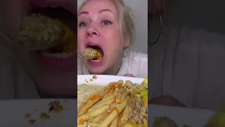 мукбанг перцы фаршированные #mukbang #еда #мукбанг