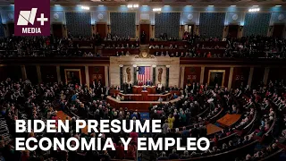 Biden en Capitolio presume economía y empleo en EU; gente lo culpa de la pobreza - Bien y de Buenas