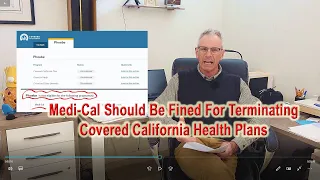 Medi-Cal Should Be Fined For Terminating Covered California Health Insurance