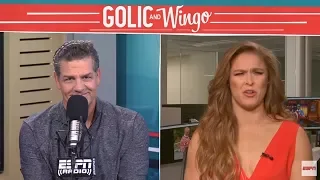 RONDA ROUSEY DENIES SAYING SHE RETIRED FROM MMA