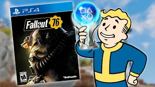 Fallout 76's Platinum Was GRINDY