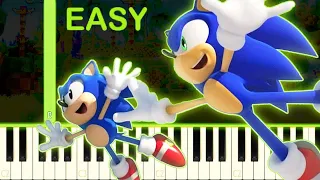 INTRO THEME | Sonic Generations - EASY Piano Tutorial