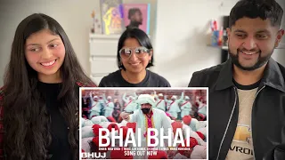 Bhai Bhai Song | Bhuj- The Pride Of India | Sanjay Dutt | Mika S | Lijo George - 🇬🇧 Reaction!