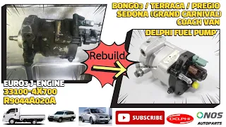 High Pressure Fuel Pump Repair Terracan Bongo III Carnival(SEDONA) 338004X700  R9044A020A