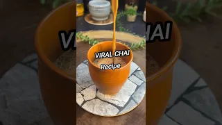 VIRAL CHAI 🤯🤯 recipe........ #shorts #viralchai #viraltea #chairecipe #chai #chailover  #viralrecipe