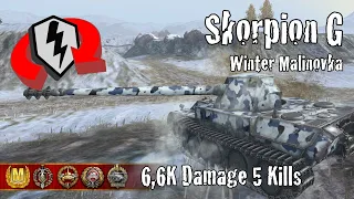 Rheinmetall Skorpion G  |  6,6K Damage 5 Kills  |  WoT Blitz Replays