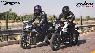 2024 Pulsar NS200 VS Yamaha R15 V4 | The closest it can get!