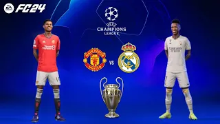 EA SPORTS FC 24 | Man United VS Real Madrid | UEFA Champions League Final | Wembley Stadium | PS4 |