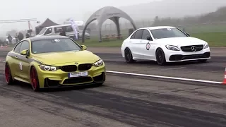 BMW M4 F82 vs Mercedes AMG C63s vs Porsche 997 Turbo S