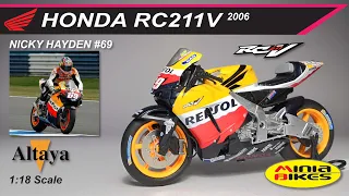 EP417 | NICKY HAYDEN (2006) | HONDA RC211V | ALTAYA | 1:18 SCALE | MOTOGP