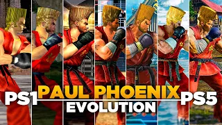 Evolution of Paul Phoenix in Tekken Games (1994 - 2024 | PS1 - PS5)