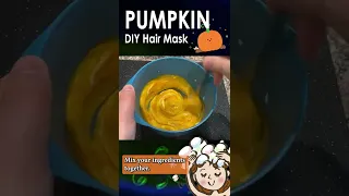 DIY Ultra Glossy Pumpkin Hair Mask 🙆