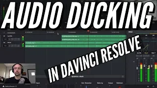 AUDIO DUCKING in Davinci Resolve