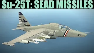 Su-25T Frogfoot: SEAD Anti-Radiation Missiles Tutorial | DCS WORLD