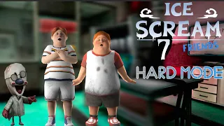 Ice Scream 7 In Hard Mode || Ice Scream 7 || by AS ActionMode