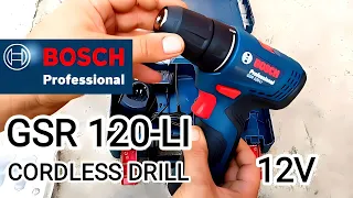 BOSCH GSR 120- LI (Unboxing) #boschprofessional #bosch#cordlessdrill