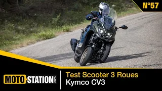 Test Kymco CV3 : le plus puissant des scooters à trois roues pour les permis B