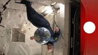 Schwereloser Sport und gebrauchter Kaffee: Astronauten-Leben auf der ISS - space