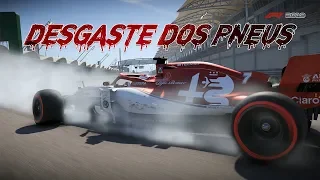F1 2019 - CORRENDO ATÉ OS PNEUS ESTOURAREM!