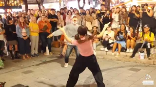 RUANN busking dance 弘大 Seventeen