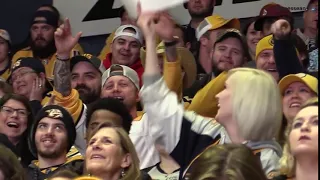 Nashville Predators fans break out 'We want the cup' chant