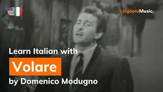 Domenico Modugno - Volare (Lyrics / Testo English & Italian)