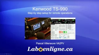 Kenwood TS-990 step by step setup for ARCP-990, ARHP-990 and ARVP-10