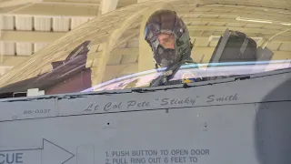 0.8 Seconds to Live - Stinky's F-16 Ejection Story  (Interview Clip)