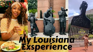 NEW ORLEANS TRAVEL VLOG | BOURBON STREET | FOOD | MUSIC | SITE SEEING NOLA DAY 1