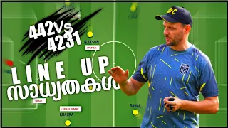 കെട്ടുറപ്പുള്ള ഇലവൻ🔥🔥🔥 | Kerala Blasters FC Line Up ? | Ivan Vukomanovic| Adrian Luna |