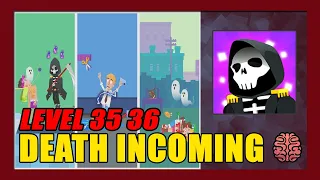 Death Incoming Level 35 36 Gameplay Solution Answer Walkthrough (Android)