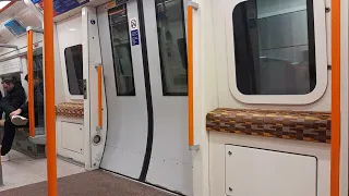 Haggeston to Whitechapel on a London Overground train