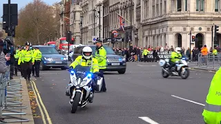 SEG escorts & movements in London (ft. US Secretary of Defense)