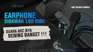 Review Earphone Langka !! Earphone dengan MIC terbaik di bawah 100 ribu