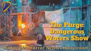 The Purge: Dangerous Waters Show Multi-Angle at Halloween Horror Nights Hollywood 2023