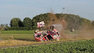 BIG CRASH!!!! Lefebvre / Ypres rally 2023