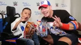 Make-A-Wish's Alex "The Bulldog" creates a custom John Cena Mattel action figure