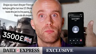 Albanian human traffickers boast about UK operations | Express Exclusive