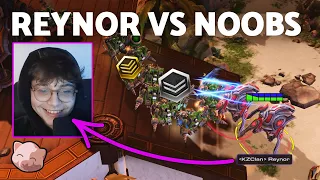 How quickly can REYNOR dispose of noobs? (Part 3) | Holdout Challenge - StarCraft 2